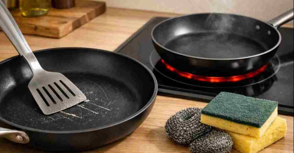 Common Nonstick Cooking Mistakes To Avoid