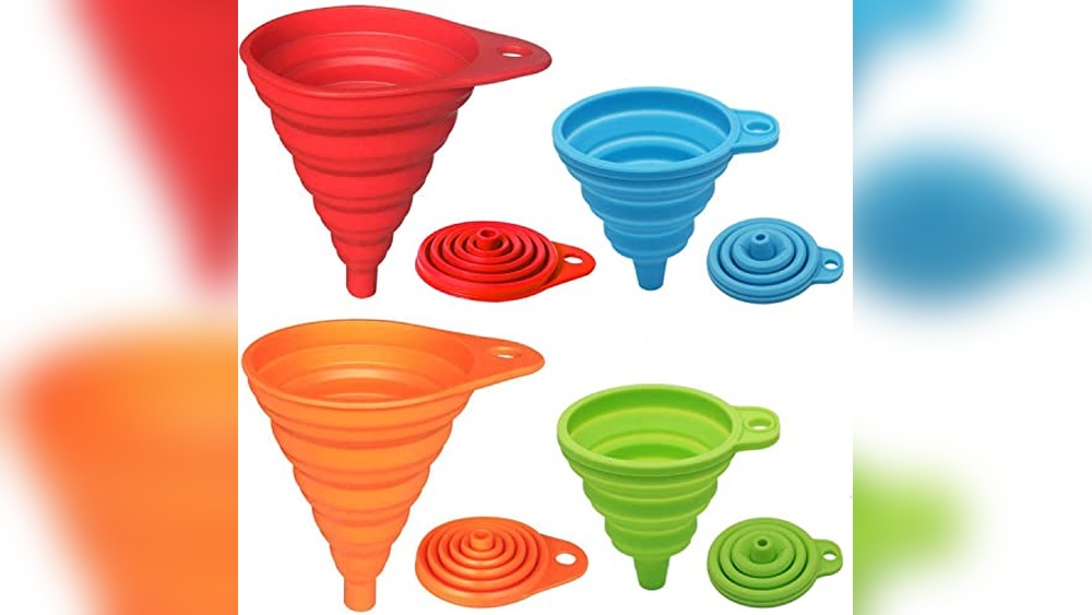 Best Collapsible Silicone Funnels for Easy Kitchen Drawer Storage