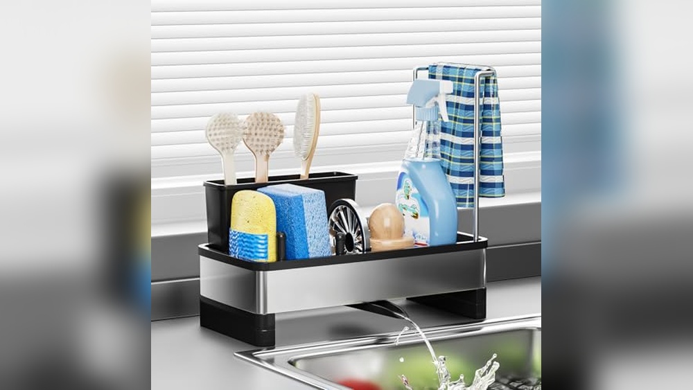 Top-Rated Dish Soap Caddies With Integrated Sponge Holders
