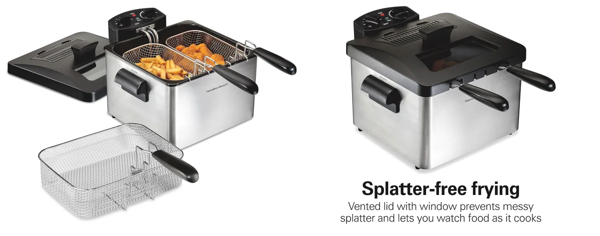 Hamilton Beach Hamilton Beach Electric Deep Fryer with images