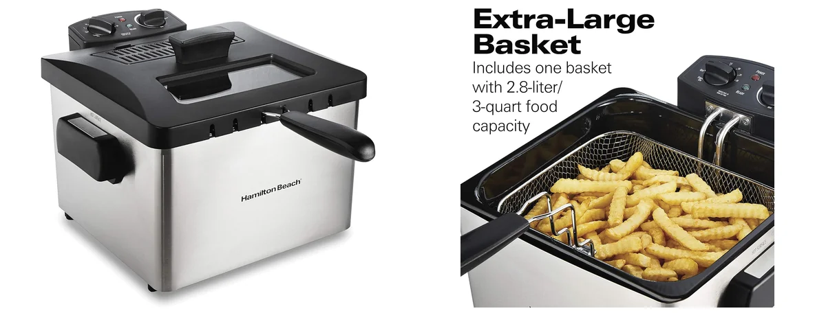 Hamilton Beach Hamilton Beach Electric Deep Fryer with images