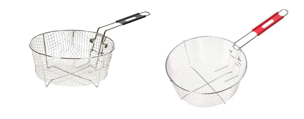 Lodge Silver Deep Fry Basket - Nickel-Plated images