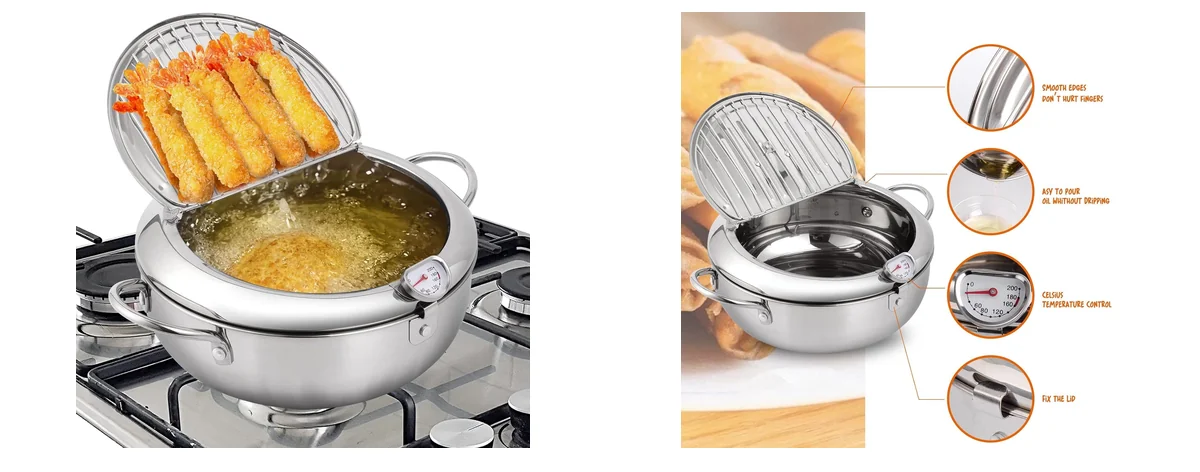Oxydrily Deep Fryer Pot images