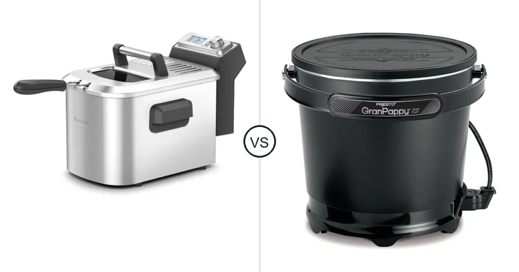 Comparison of Breville Smart Fryer and Presto PRST