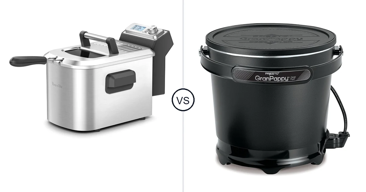 Comparison of Breville Smart Fryer and Presto PRST
