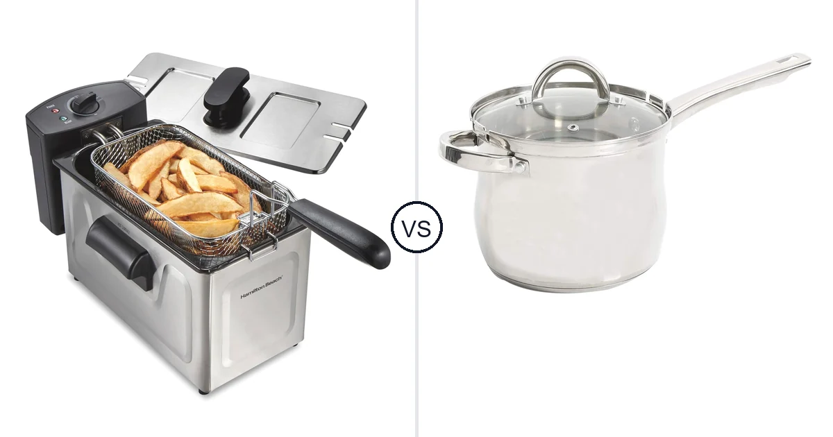 Comparison of Hamilton Beach Family-Size Deep Fryer and Oster 91537
