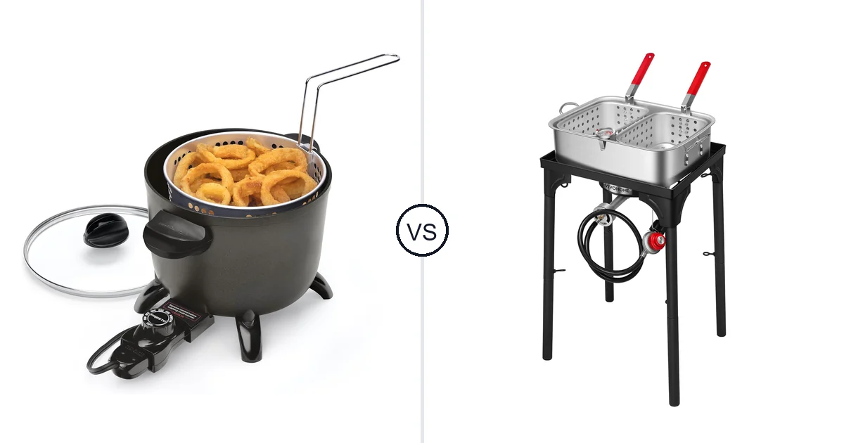 Comparison of Presto 06006 and VIVOHOME Deep Fryer