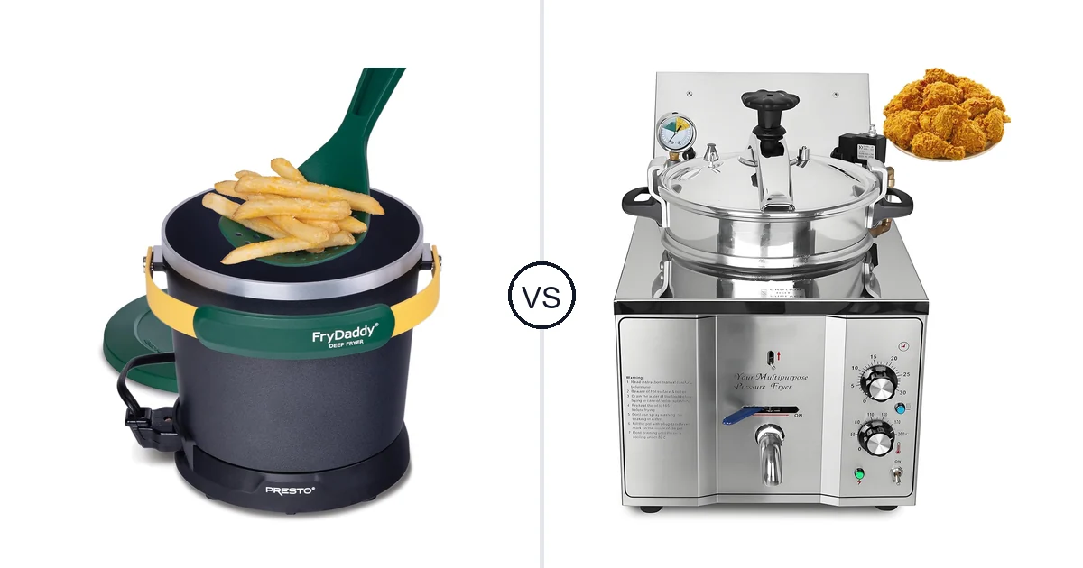 Comparison of Presto Presto FryDaddy Electric Deep Fryer and PreAsion 16L