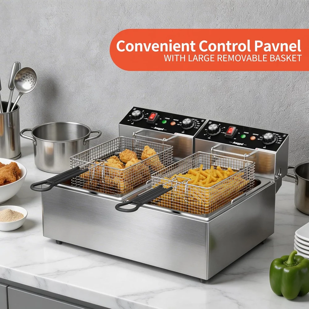 Awgpd Commercial Deep Fryer