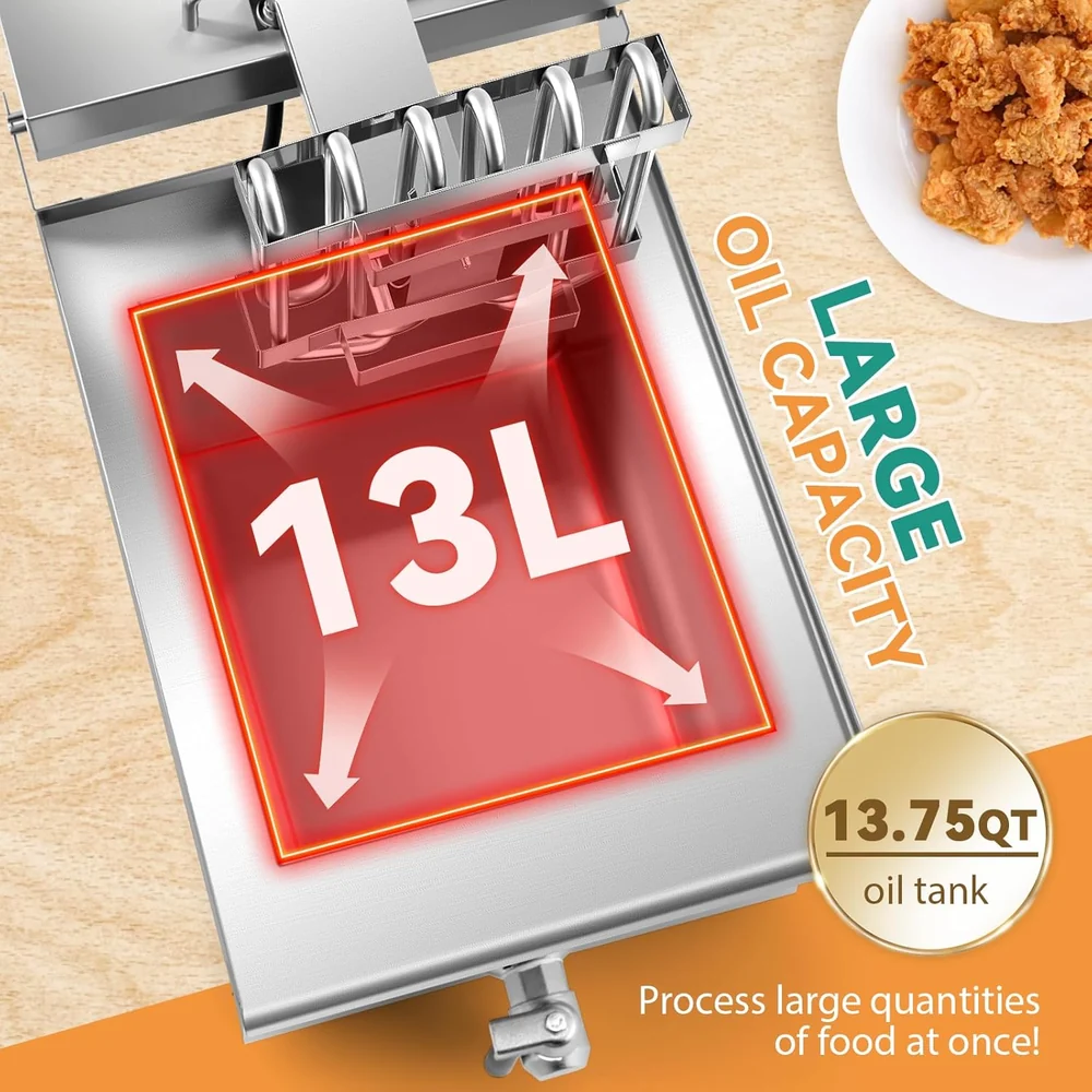 Newhai deep fryer machine