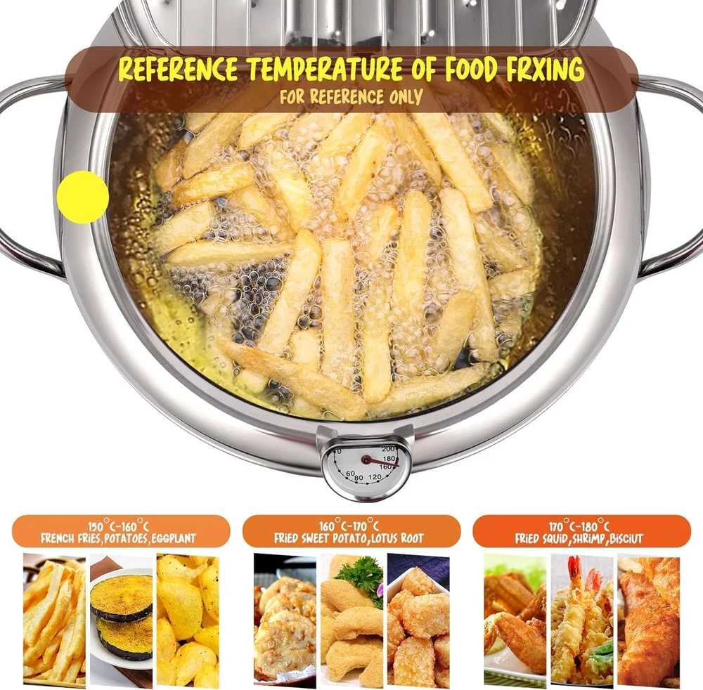 Oxydrily Deep Fryer Pot