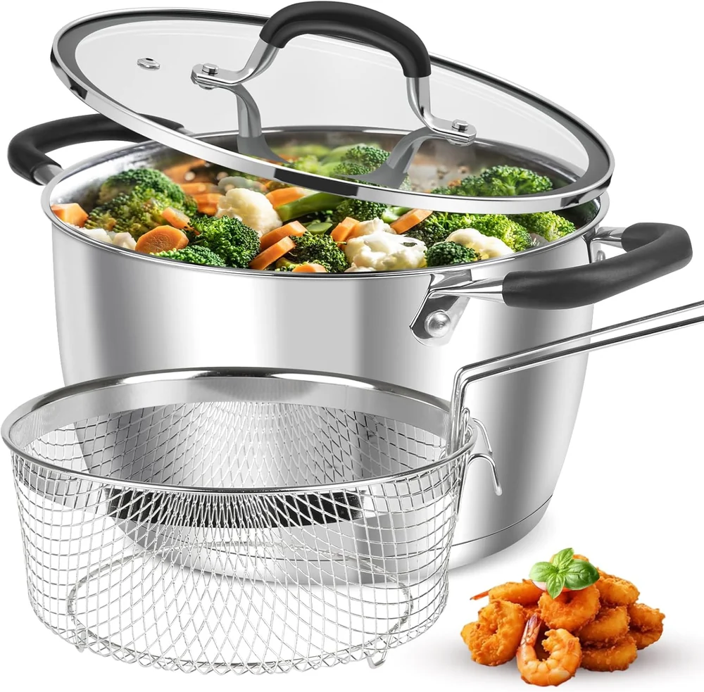 OPENICE Deep Fryer Pot