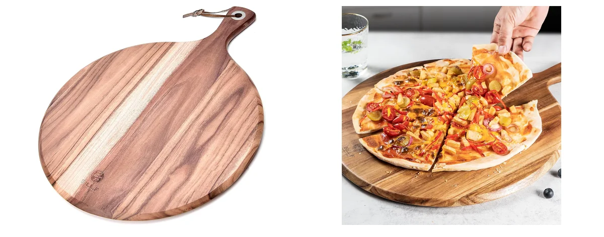 BF BILL.F SINCE 1983 BILL.F Wood Pizza Peel 16 Inch images