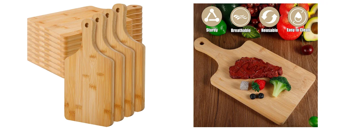 Dyrfolm 10 Pcs Wood Cutting Board images