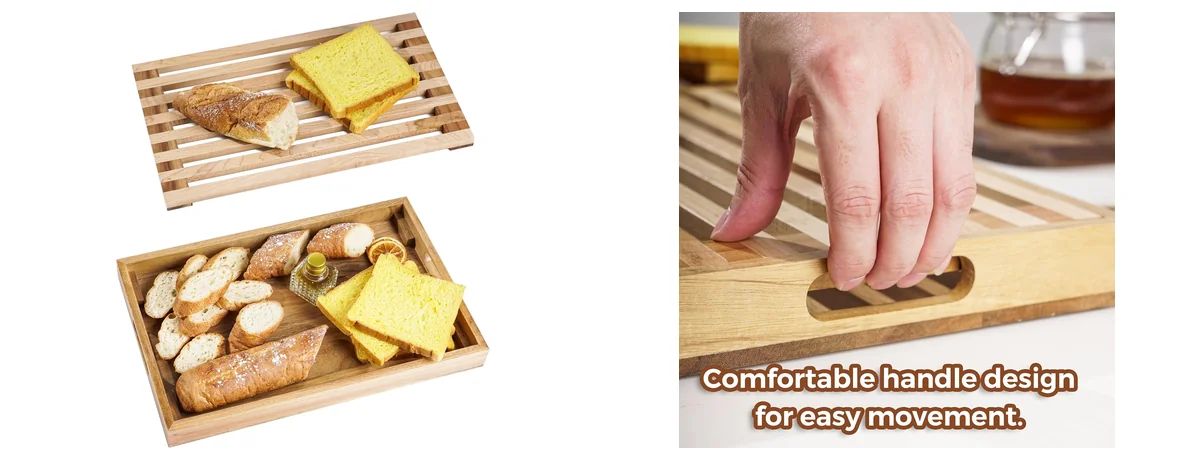 Nuvograin Wood Bread Cutting Board images