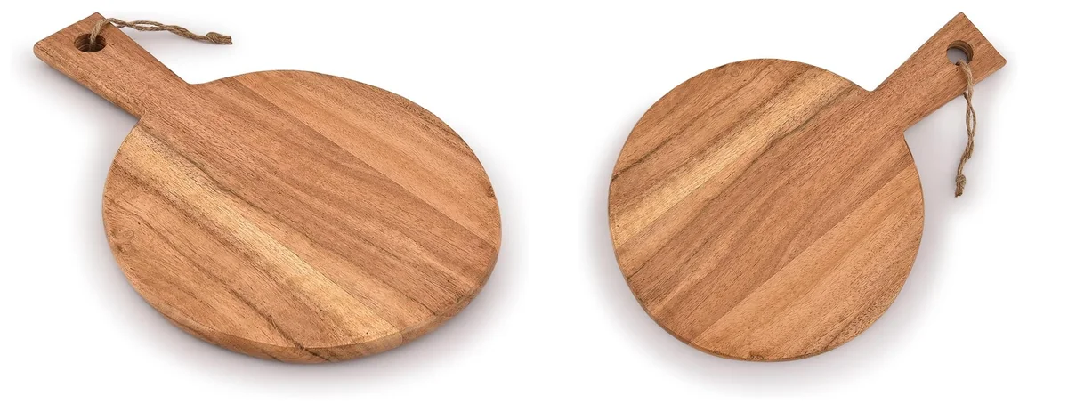 Samhita Round Acacia Wood Cutting Board images