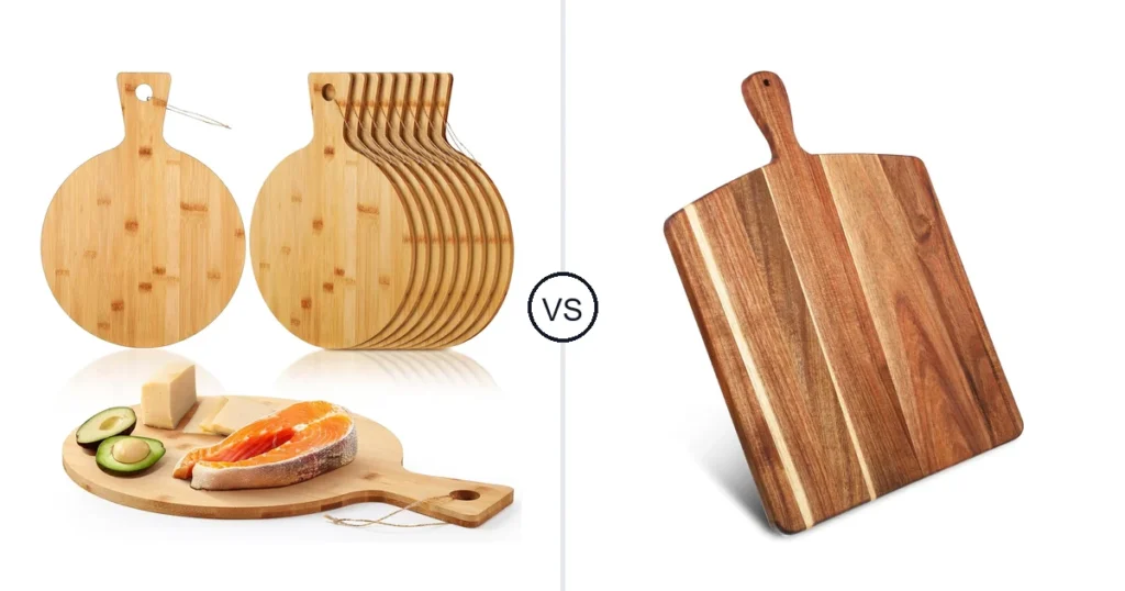 Comparison of Kigley 10 Pcs Bamboo Cutting Board and Lyksgir x13