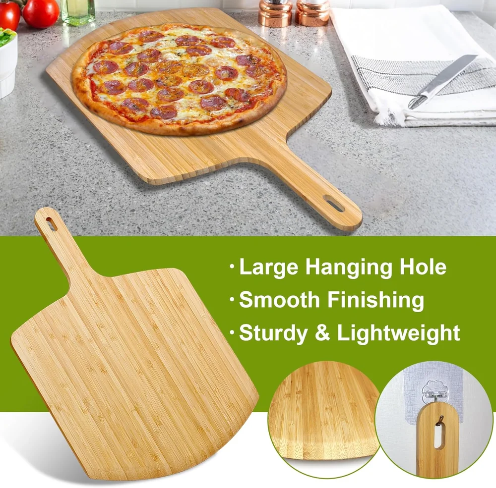 TUOCON Pizza Peel 12 inch 2 pack