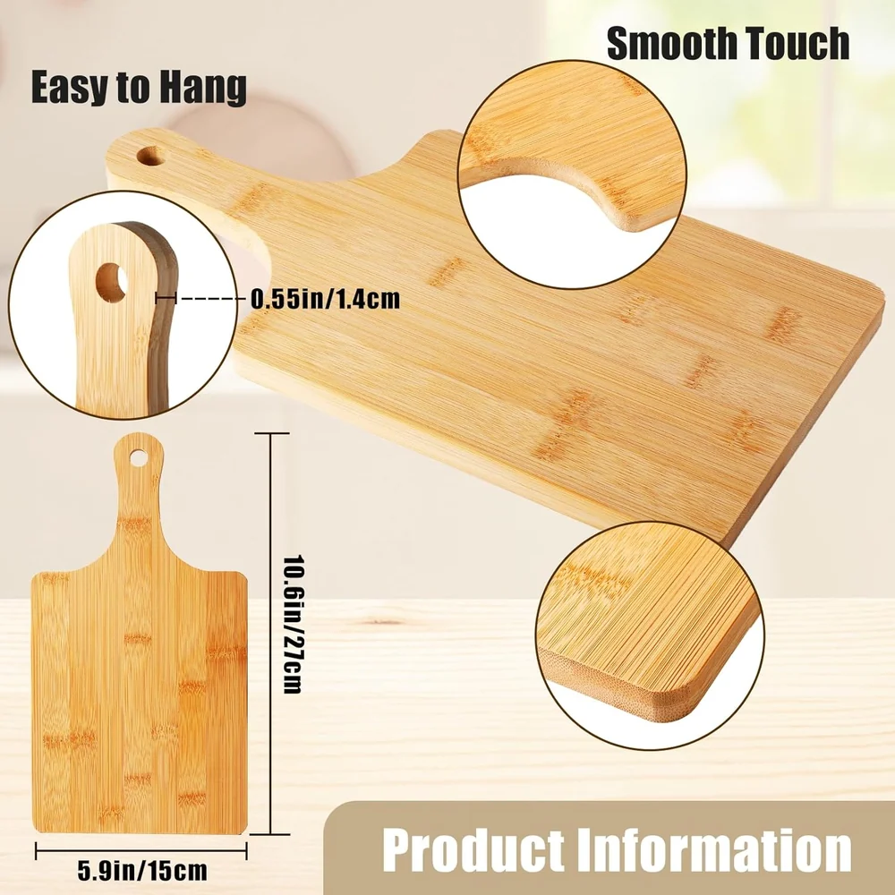 Dyrfolm 10 Pcs Wood Cutting Board