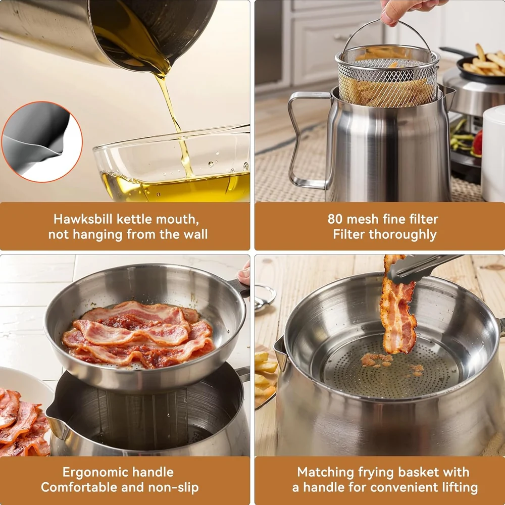 SINYWAY kitchen grease strainer camping