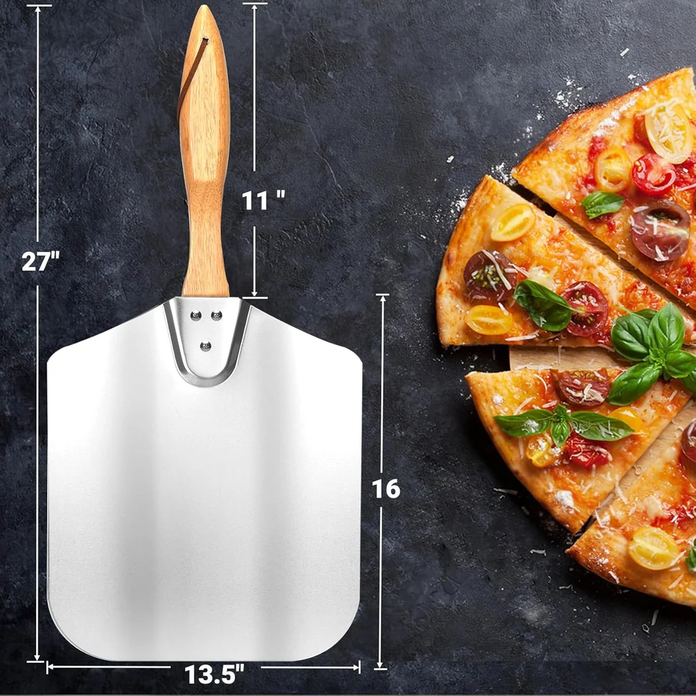 Skyflame Kitchen Supply Aluminum Pizza Peel