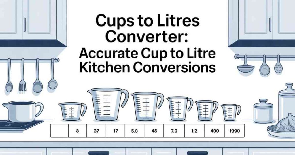 Cups to Litres Converter Accurate Cup to Litre Kitchen Conversions