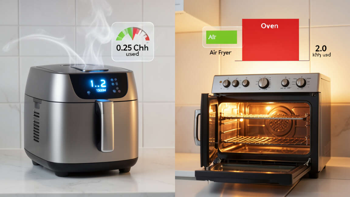 Air Fryer Energy Usage vs Oven: Real Numbers in Summary