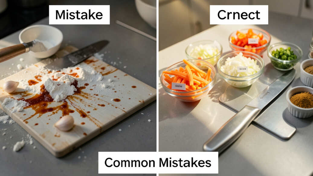 Common Mistakes to Avoid with Mise en Place